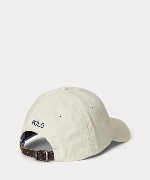 国内【POLO RALPH LAUREN】リネン ボール キャップ リネン ボール キャップ（キャップ）｜POLO RALPH LAUREN（ポロ