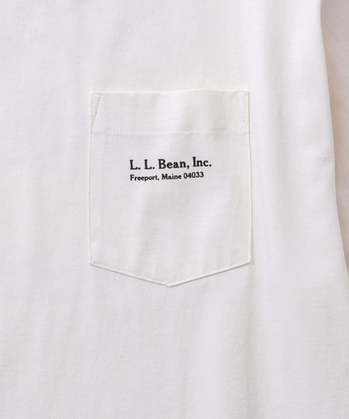 L.L.Bean（エルエルビーン）の「【JAPAN EDITION】モリル・ショートスリーブ・アニマル・グラフィック・ティ（Tシャツ/カットソー・メンズ・ホワイト系3/ホワイト系1/ホワイト系2・SMALL/MEDIUM/LARGE/X-LARGE）」の4枚目の写真