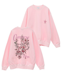 CONVERSE TOKYO | PIGMENT DYE FLOWER LOGO SWEAT(スウェット)