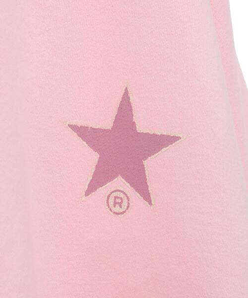 CONVERSE TOKYO（コンバーストウキョウ）の「PIGMENT DYE FLOWER LOGO SWEAT（スウェット・レディース・グレー/ピンク/ブラック・MEDIUM/SMALL）」の16枚目の写真