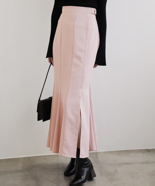 サイドアジャスタースリットマーメイドスカート（スカート