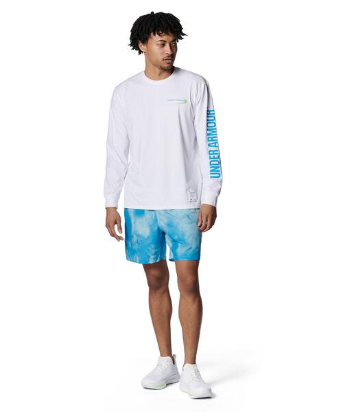 UNDER ARMOUR（アンダーアーマー）の「UAモチベート グラフィック ロングスリーブ Tシャツ（トレーニング/メンズ）（Tシャツ/カットソー・メンズ・ホワイト・3XL/L/S/M/XL/2XL/4XL/5XL）」の3枚目の写真
