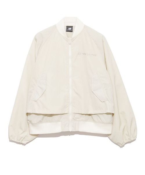 NEW BALANCE(ニューバランス)の「【New Balance for emmi】MET24 Short Jacket(ブルゾン・レディース・クリーム・MEDIUM/SMALL)」の5枚目の写真