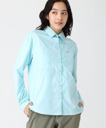 Columbia（コロンビア）の「Columbia／ウィメンズシルバーリッジユーティリティパターン ロングスリーブシャツ／コロンビア／吸湿・速乾／UVカット／長袖シャツ（シャツ/ブラウス）」
