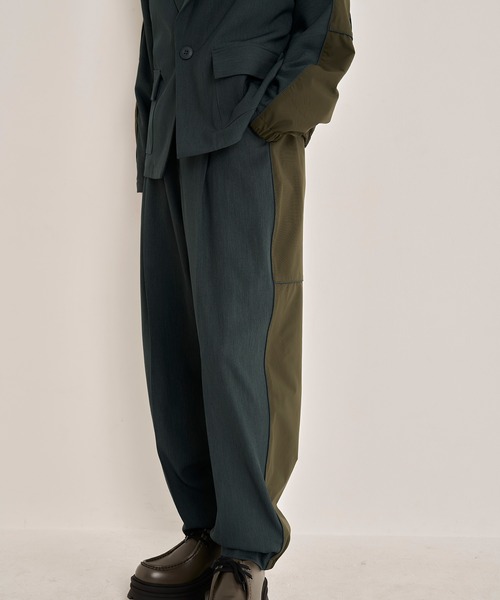 hana ♪  ニリ ロータン NOLAN PANT  ブラック A'GEM/9 × .kom 『NIIER NOR/ニア ノア』 ROSE BALLOON DENIM