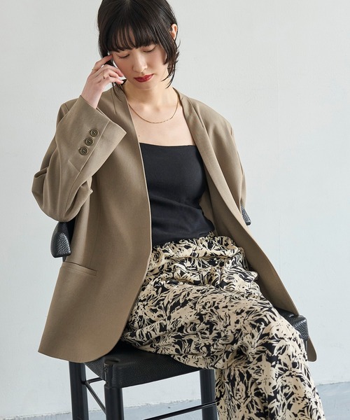 model：H166　着用サイズ：F
