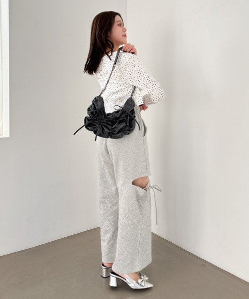 Heather（ヘザー）の「花柄カーディガン/キャミ2P　327078（アンサンブル・レディース・ホワイト系その他/グレー系その他/ブラック系その他・FREE）」の22枚目の写真