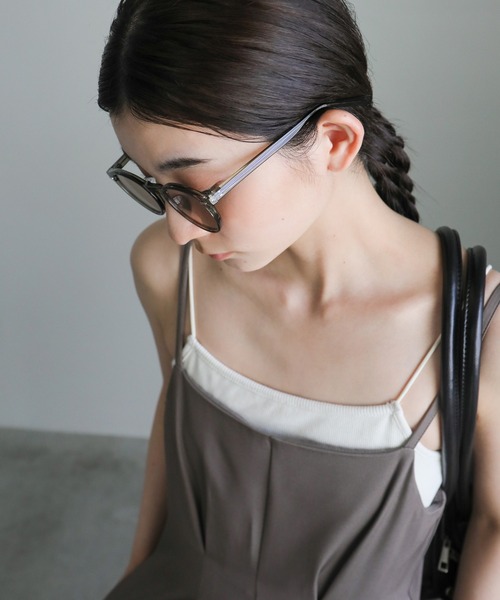 select MOCA（セレクトモカ）の「ボストンUVサングラス（サングラス・レディース・ブラウン/クリア/ブラック・FREE）」の16枚目の写真