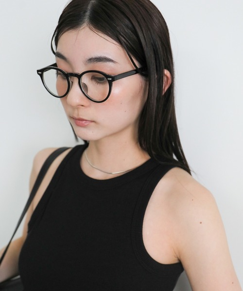 select MOCA（セレクトモカ）の「ボストンUVサングラス（サングラス・レディース・ブラウン/クリア/ブラック・FREE）」の20枚目の写真