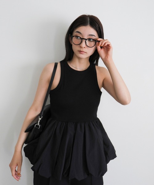 select MOCA（セレクトモカ）の「ボストンUVサングラス（サングラス・レディース・ブラウン/クリア/ブラック・FREE）」の21枚目の写真