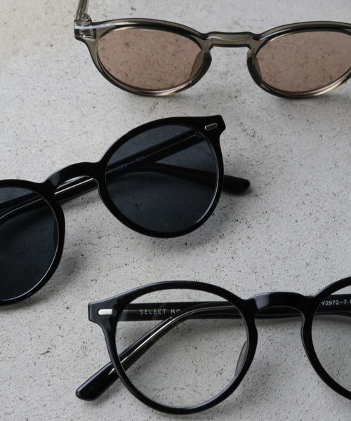 select MOCA（セレクトモカ）の「ボストンUVサングラス（サングラス・レディース・ブラウン/クリア/ブラック・FREE）」の14枚目の写真