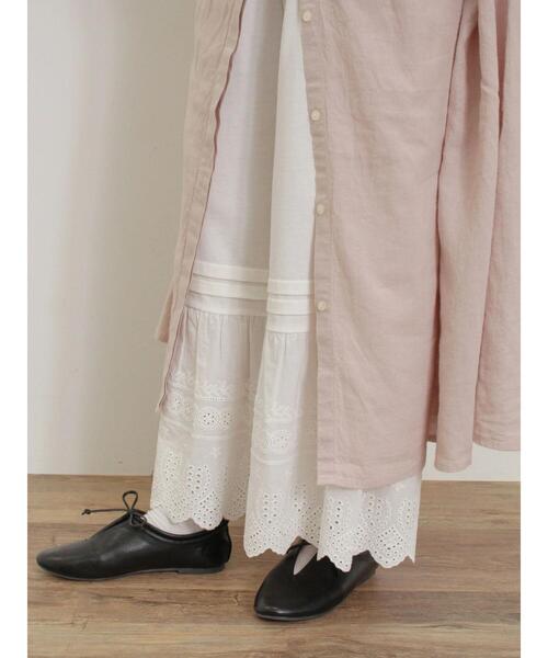 Samansa Mos2（サマンサ モスモス）の「カット切替ペチパンツ（その他パンツ・レディース・ブラック/オフホワイト/ベージュ・F）」の20枚目の写真