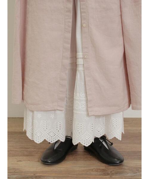 Samansa Mos2（サマンサ モスモス）の「カット切替ペチパンツ（その他パンツ・レディース・ブラック/オフホワイト/ベージュ・F）」の21枚目の写真