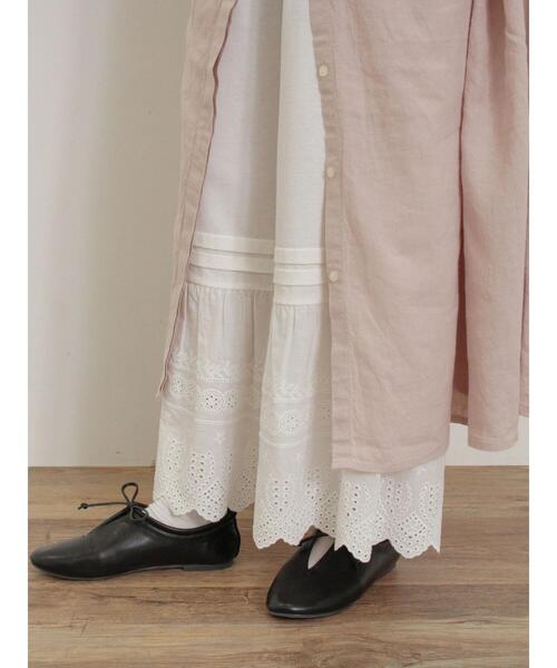カットワークペチパンツ セール】カット切替ペチパンツ（その他パンツ）｜Samansa Mos2