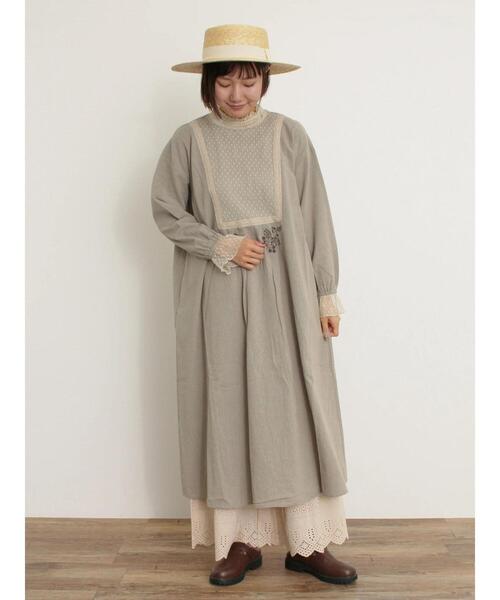 みさちゃん専用★サマンサモスモス★きなり⋆チュールレース＊コットン＊ペチパンツ セール】【ETHICAL CRAFTS】リサイクルコットン裾レース
