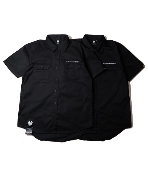 [W] by VIRGOwearworks（ダブリューバイヴァルゴウェアーワークス）の「Face Logo W-Shirts（シャツ/ブラウス・メンズ・ブラック×シルバー/ブラック×ホワイト・MEDIUM/LARGE/X-LARGE）」の10枚目の写真