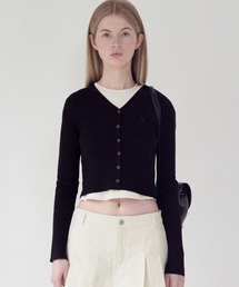 KIRSH（キルシー）の「KIRSH PLAIN V NECK SLIM CARDIGAN キルシー プレイン ブイネック スリム カーディガン（カーディガン/ボレロ）」