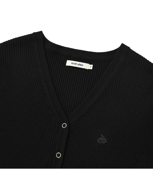 KIRSH PLAIN V NECK SLIM CARDIGAN キルシー プレイン