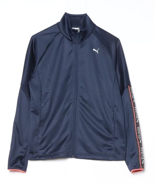 PUMA(プーマ)の「プーマ PUMA TAD ニットジャケット(ナイロンジャケット・レディース・ブラック/ネイビー/ホワイト・S/M/L/XL)」の1枚目の写真