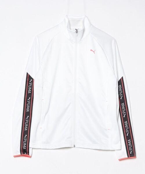 PUMA(プーマ)の「プーマ PUMA TAD ニットジャケット(ナイロンジャケット・レディース・ブラック/ネイビー/ホワイト・S/M/L/XL)」の2枚目の写真