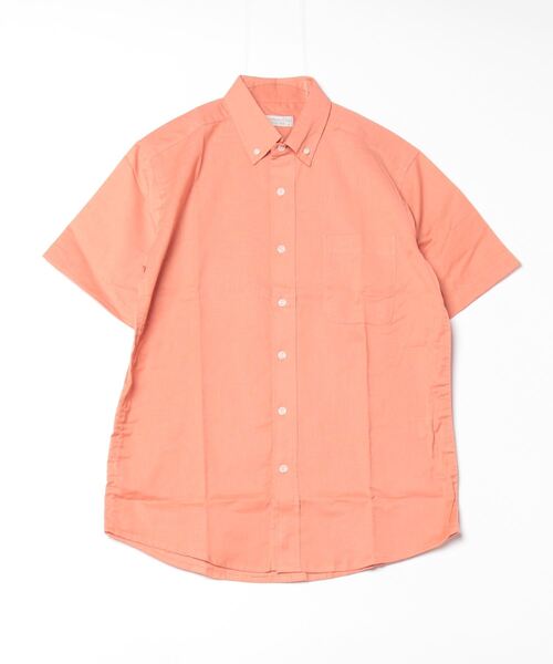 セール】通気性、吸水性の良い インド綿 コットン100％ 半袖 ボタン