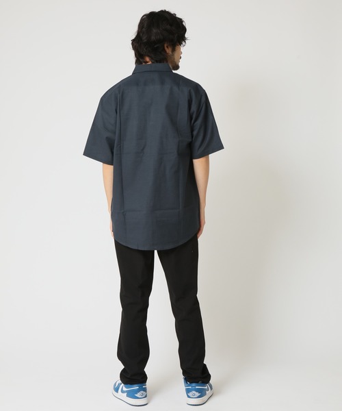 ARCADE(アーケード)の「通気性、吸水性の良い インド綿 コットン100% 半袖 ボタンダウンシャツ(シャツ/ブラウス・メンズ・ベージュ/ネイビー/オレンジ/ホワイト/ブルー・M/L/LL)」の21枚目の写真