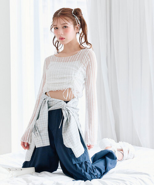 ドロストシアトップス（Tシャツ/カットソー）｜OLIVE des OLIVE