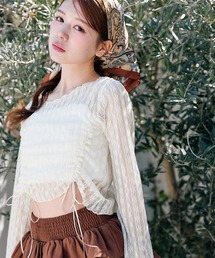 OLIVE des OLIVE | ドロストシアトップス(Tシャツ/カットソー)