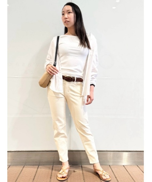 GAP(ギャップ)の「ミッドライズ クラシック ストレートデニム(デニムパンツ・レディース・アイボリー・29/26/30/24/28/27/25/23)」の7枚目の写真