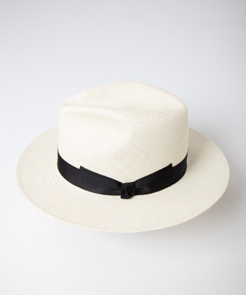 RACAL(ラカル)の「Ecuadorian Panama Fedora Hat / エクアドルパナマフェドラハット(ハット・メンズ・ナチュラル・MEDIUM/LARGE)」の3枚目の写真