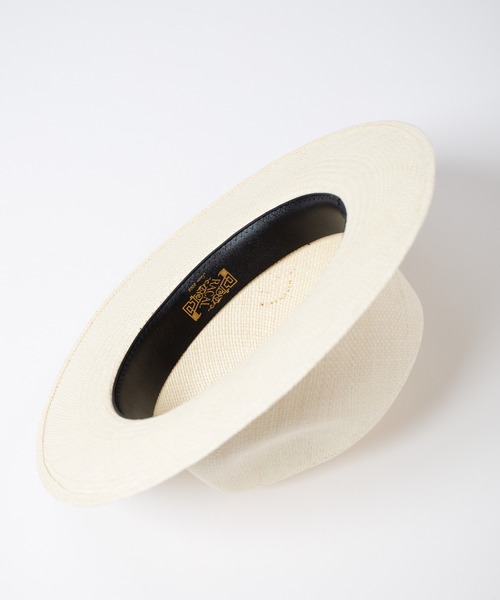RACAL(ラカル)の「Ecuadorian Panama Fedora Hat / エクアドルパナマフェドラハット(ハット・メンズ・ナチュラル・MEDIUM/LARGE)」の5枚目の写真