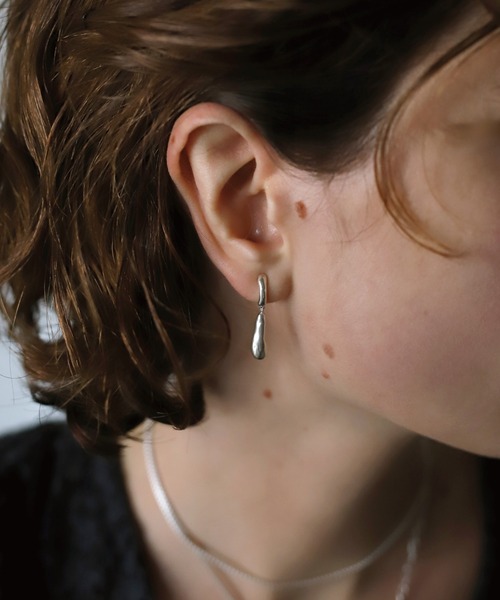 TEN. ピアス シルバー925 両耳用 TEN.（テン）の「SILVER925 ラルムピアス（ピアス（両耳用））」 - WEAR