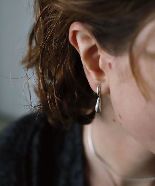 TEN. テン　3連リングピアス TEN.（テン）の「SILVER925 ラルムピアス（ピアス（両耳用））」 - WEAR