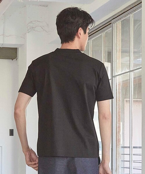 UNION STATION（ユニオンステーション）の「50SシルケットポンチT(Vネック)（Tシャツ/カットソー・メンズ・ホワイト/ブラック・LL/S/M/L）」の20枚目の写真