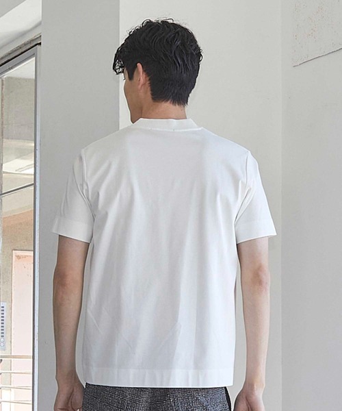 UNION STATION（ユニオンステーション）の「50SシルケットポンチT(Vネック)（Tシャツ/カットソー・メンズ・ホワイト/ブラック・LL/S/M/L）」の7枚目の写真