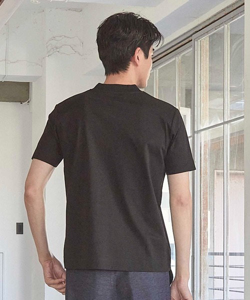 UNION STATION（ユニオンステーション）の「50SシルケットポンチT(Vネック)（Tシャツ/カットソー・メンズ・ホワイト/ブラック・LL/S/M/L）」の13枚目の写真