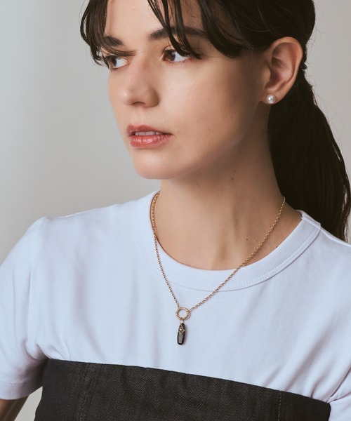 agete（アガット）の「K5オニキスチャーム（チャーム）」 - WEAR