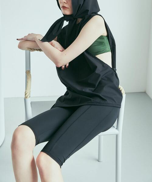 URBAN RESEARCH(アーバンリサーチ)の「『2サイズ展開』『UVカット』Swim URBAN RESEARCH スイムスパッツ(水着・レディース・ブラック・S/M/M/L)」の12枚目の写真