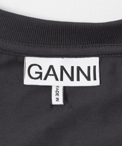 GANNI（ガニー）の「GANNI　BasicJersey OwlsRelaxed T-shirts（Tシャツ/カットソー・レディース・ブラック・SMALL）」の10枚目の写真
