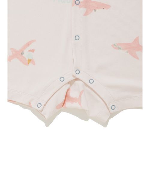 セール】【BABY】【接触冷感】SHARK柄ロンパース（ルームウェア