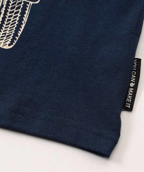 BREEZE（ブリーズ）の「【ジュニア対応】車&ハンバーガー半袖Tシャツ（Tシャツ/カットソー・キッズ・グレー/オフホワイト/ネイビー/イエロー・80/90/100/110/120/130/140）」の11枚目の写真