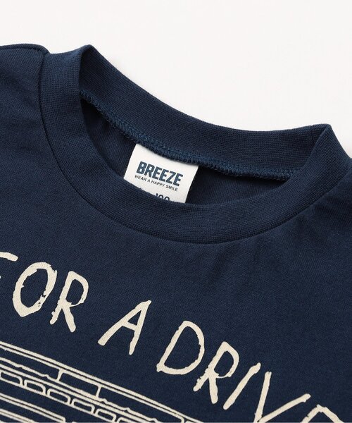 BREEZE（ブリーズ）の「【ジュニア対応】車&ハンバーガー半袖Tシャツ（Tシャツ/カットソー・キッズ・グレー/オフホワイト/ネイビー/イエロー・80/90/100/110/120/130/140）」の18枚目の写真