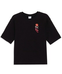 PUMA プーマ メンズ フローラル ショート グラフィック ボクシー 半袖 Tシャツ
