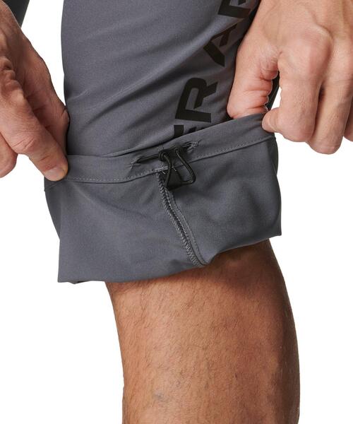UNDER ARMOUR(アンダーアーマー)の「UAフレッシュウーブン 3/4パンツ(トレーニング/メンズ)(その他パンツ・メンズ・グレー×ホワイト・XL/L/M/S/2XL/3XL)」の6枚目の写真