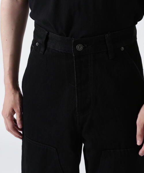 ROYAL FLASH（ロイヤルフラッシュ）の「Valabasas /バラバサス/Doubble Knee Pants（デニムパンツ・メンズ・ブラック・32/30）」の13枚目の写真