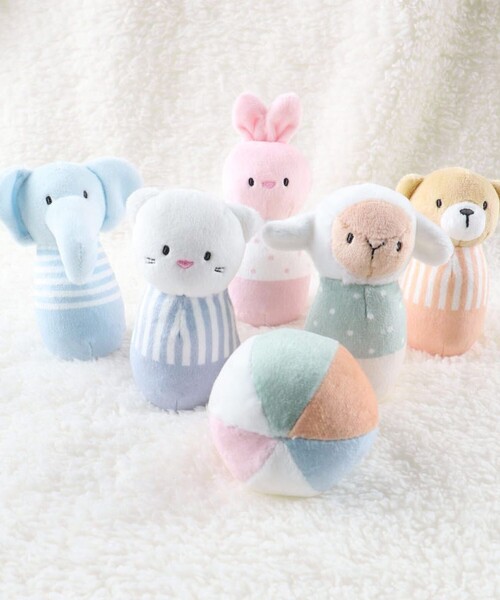 BRANSHES(ブランシェス)の「【ベビー/おもちゃ】ボウリングセット(その他ベビー用品・キッズ・カラフル・FREE)」の1枚目の写真