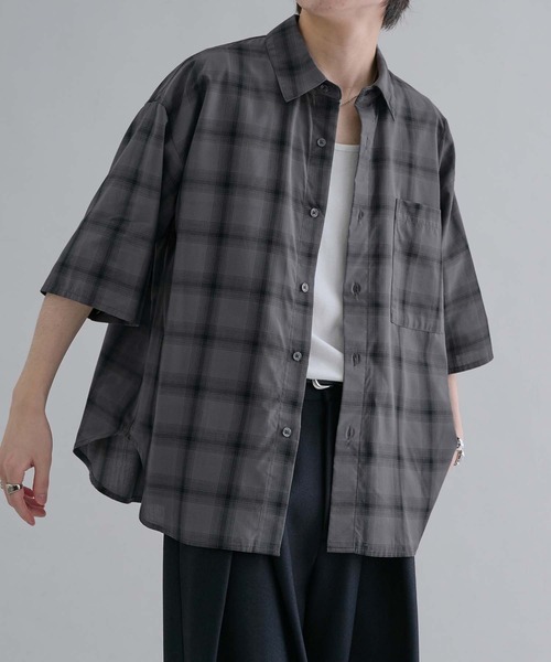 セール】ベーシックルーズ半袖シャツ（シャツ/ブラウス）｜epnok