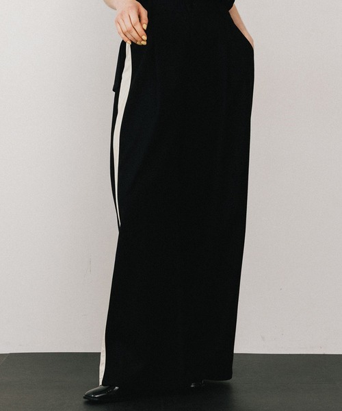 LA BELLE ETUDE（ラベルエチュード）の「アシメサイドラインデザインパンツ（その他パンツ・レディース・ブラウン/ピンク/ブラック・0/1）」の20枚目の写真