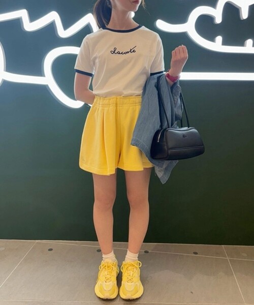 セール】プリーツスウェットショーツ（その他パンツ）｜LACOSTE