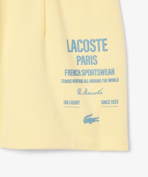 セール】プリーツスウェットショーツ（その他パンツ）｜LACOSTE